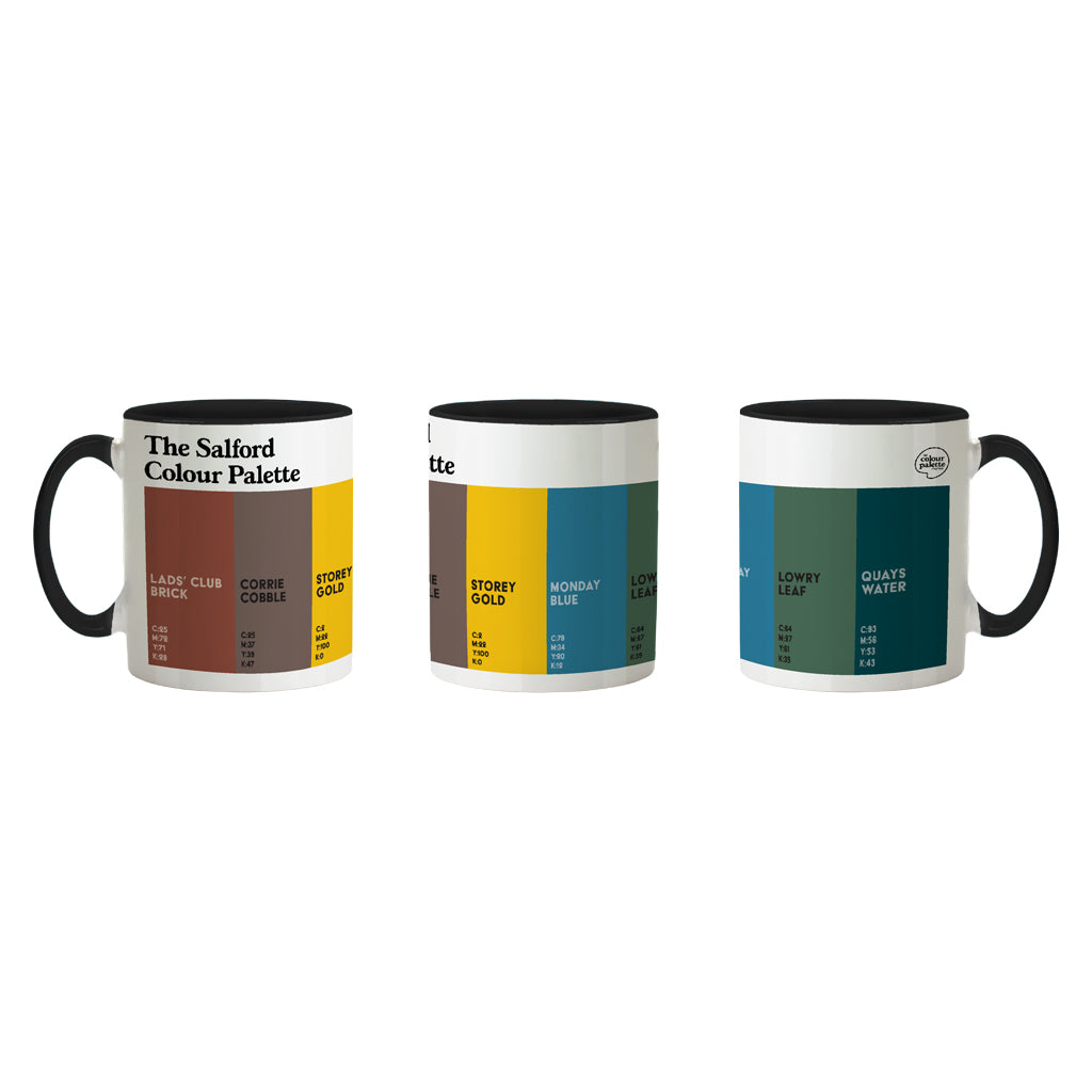 The Salford Colour Palette Porcelain Mug