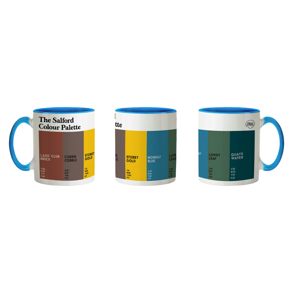 The Salford Colour Palette Porcelain Mug