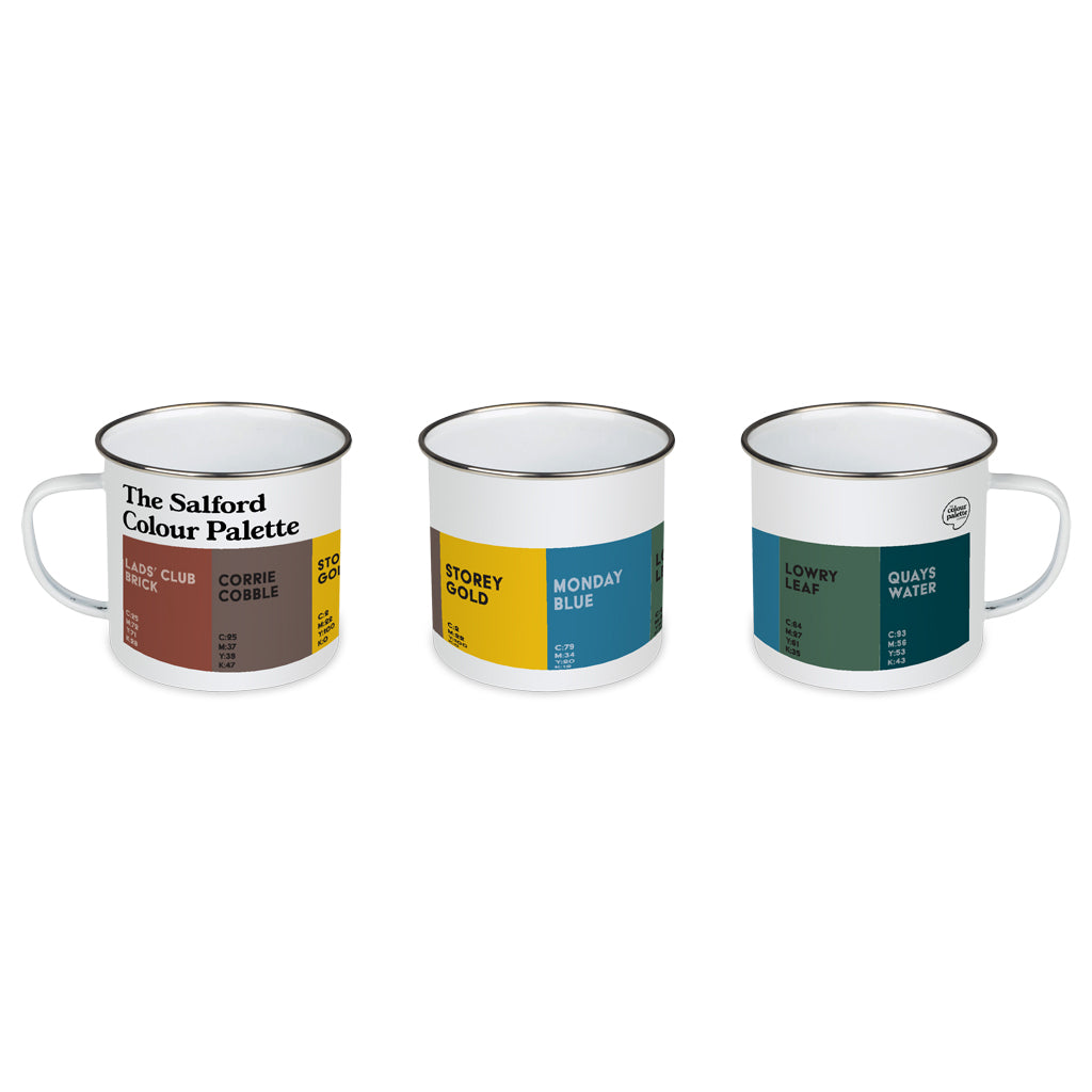 Salford Enamel Mug
