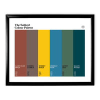 The Salford Colour Palette Art Print