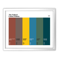 The Salford Colour Palette Art Print
