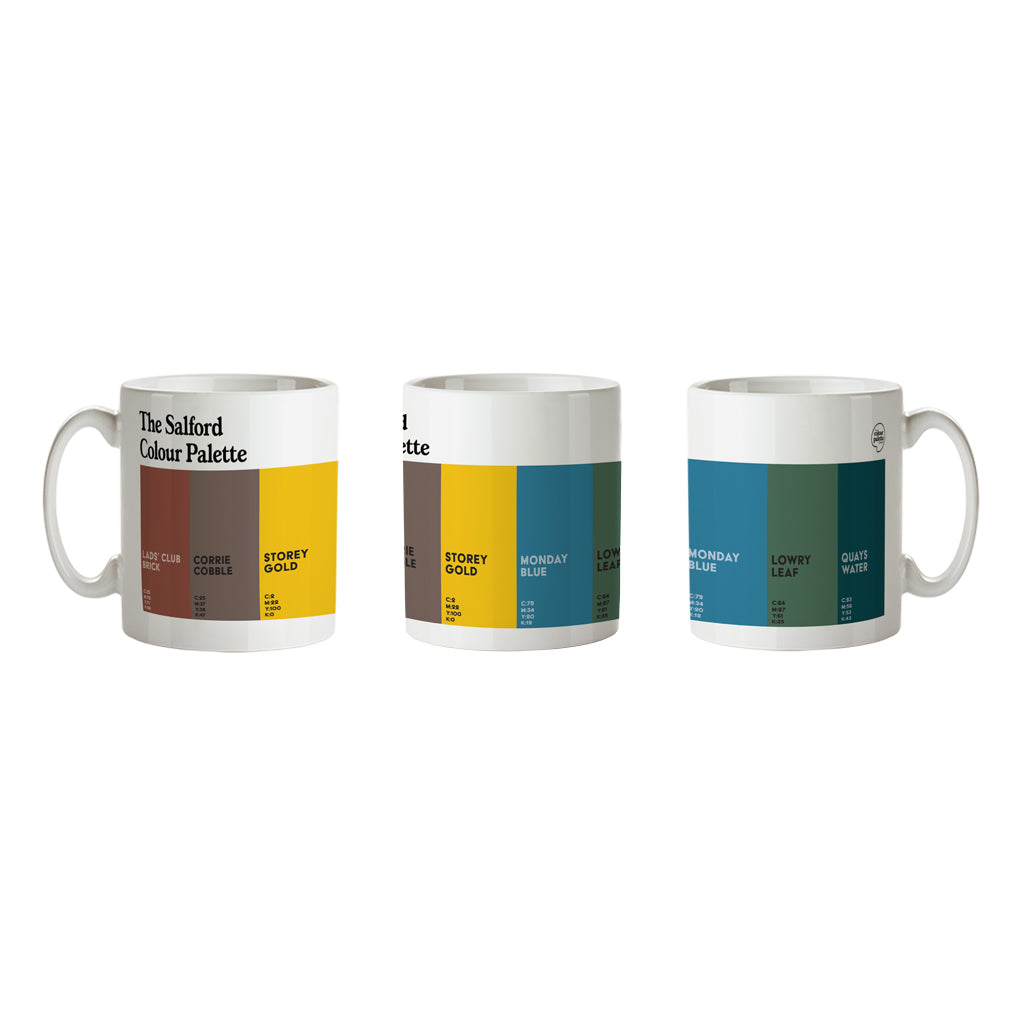 The Salford Colour Palette Porcelain Mug
