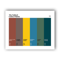 The Salford Colour Palette Art Print