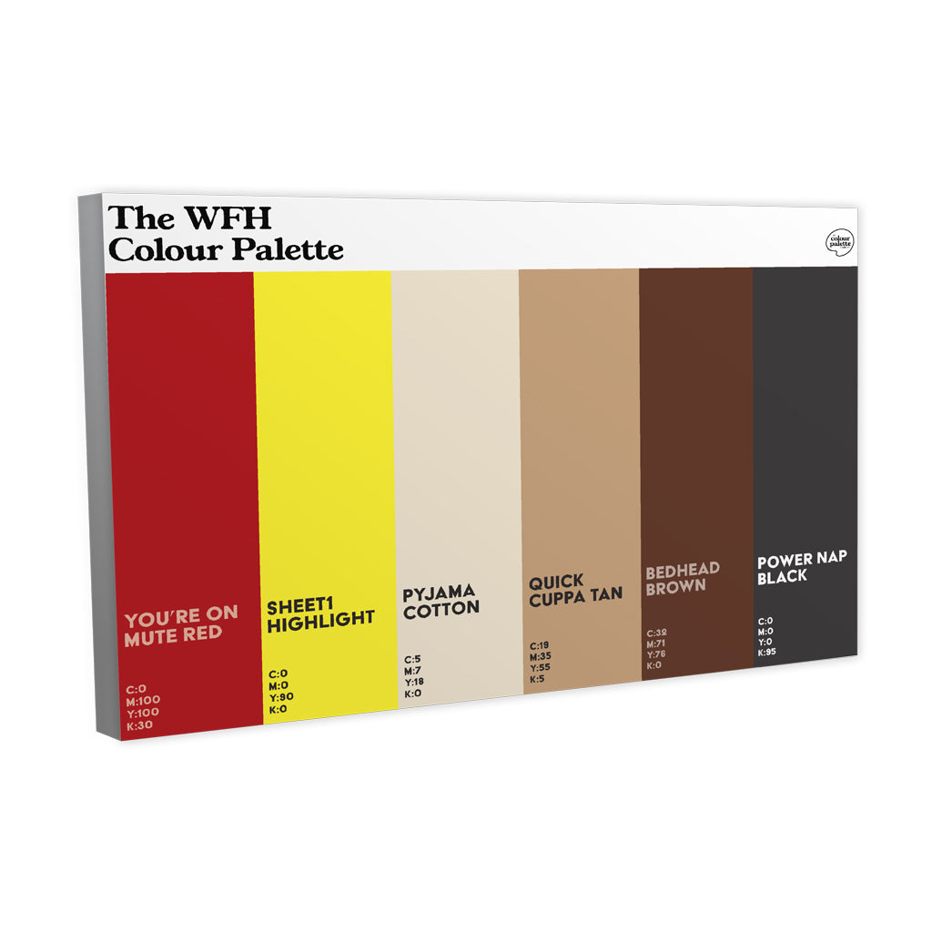 The WFH Colour Palette Canvas