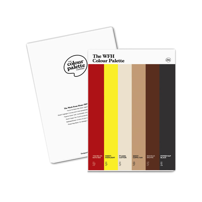 The WFH Colour Palette A5 Notepad