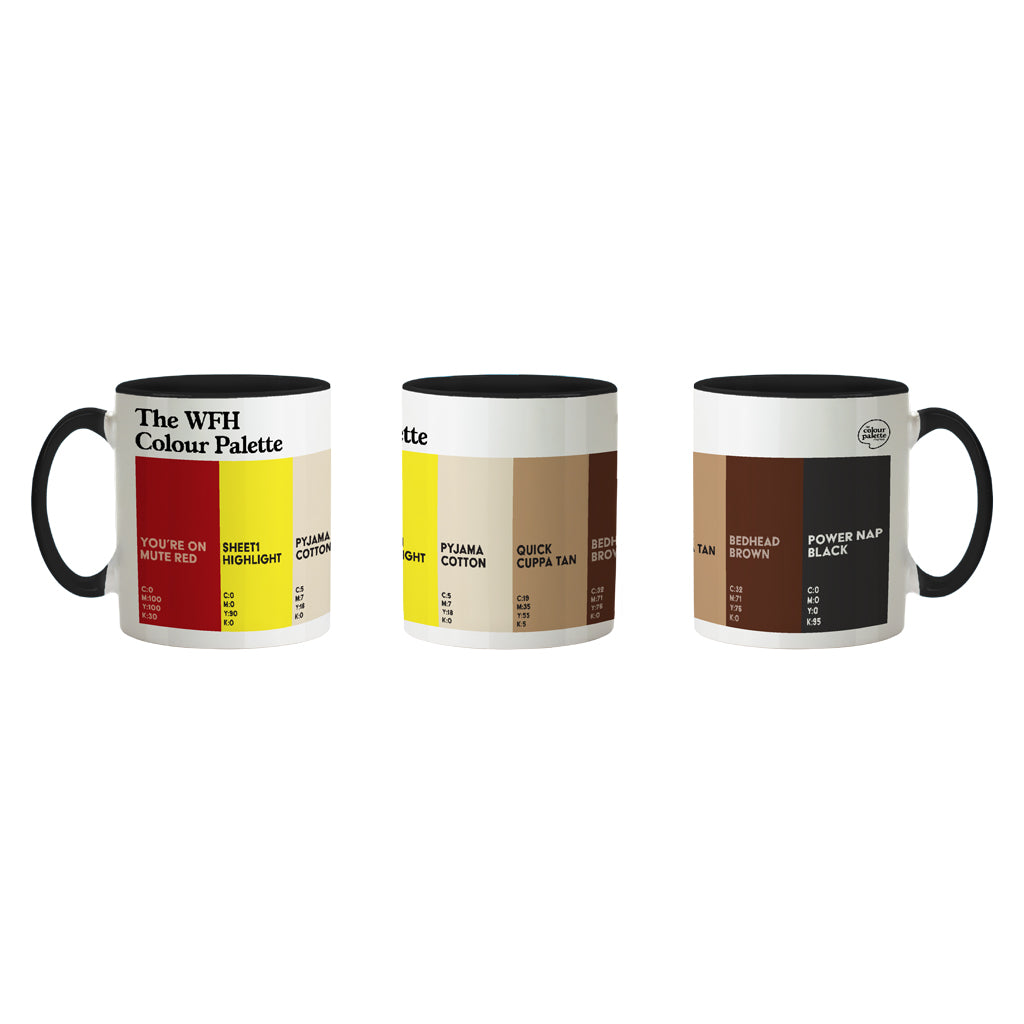 The WFH Colour Palette Porcelain Mug