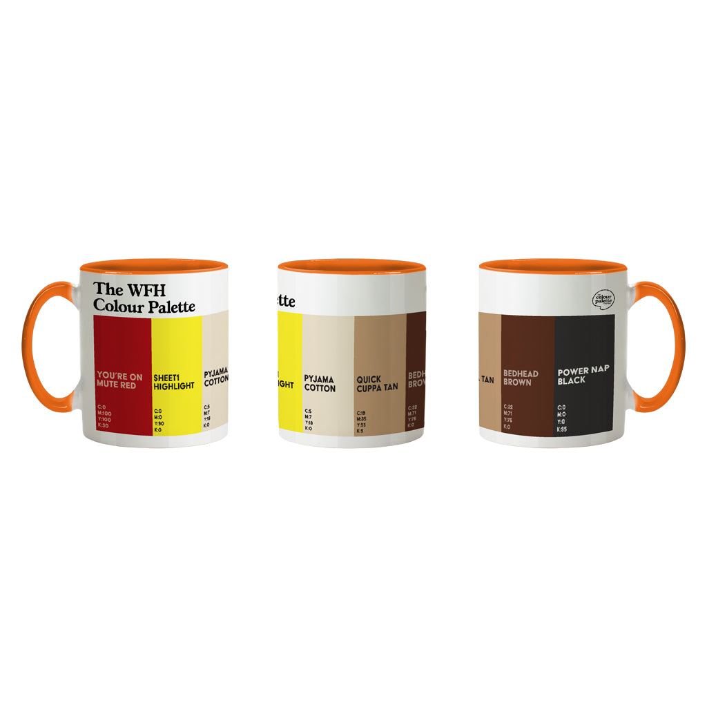 The WFH Colour Palette Porcelain Mug