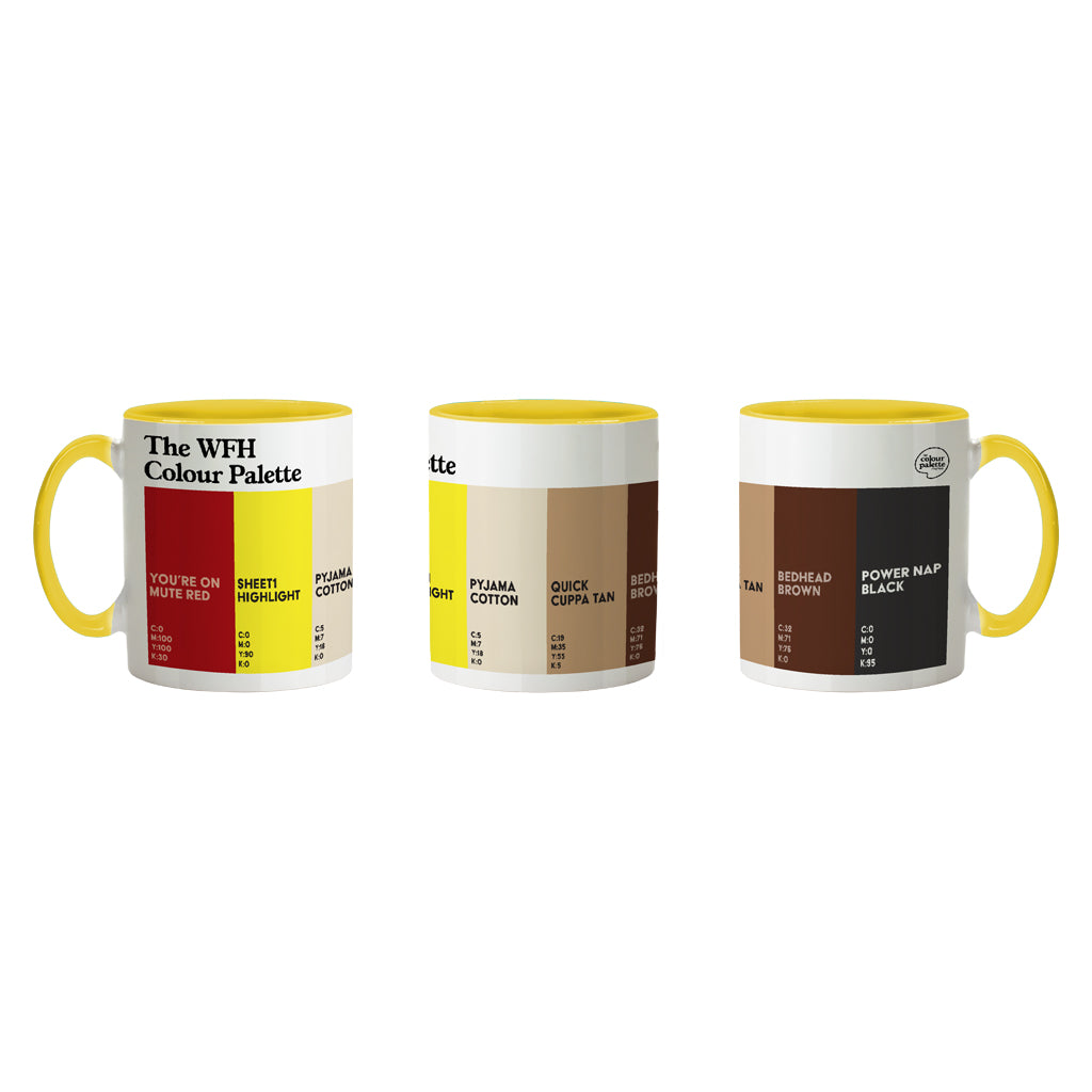 The WFH Colour Palette Porcelain Mug