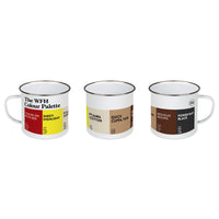 The WFH Colour Palette Enamel Mug