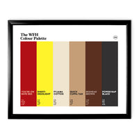The WFH Colour Palette Art Print