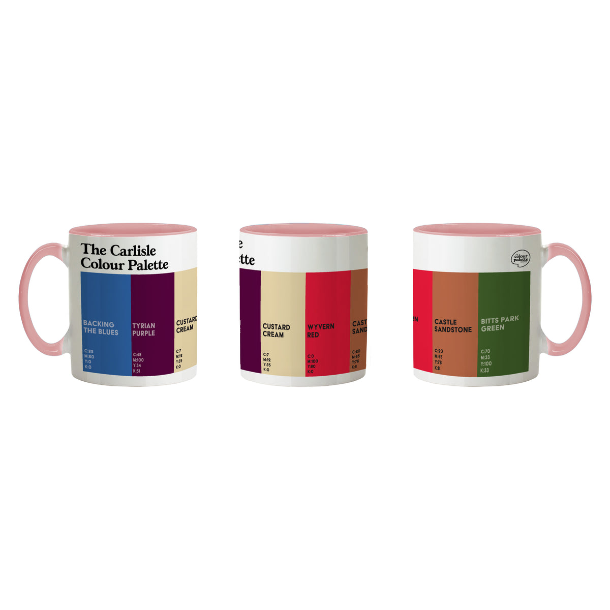The Carlisle Colour Palette 11oz Ceramic Mug