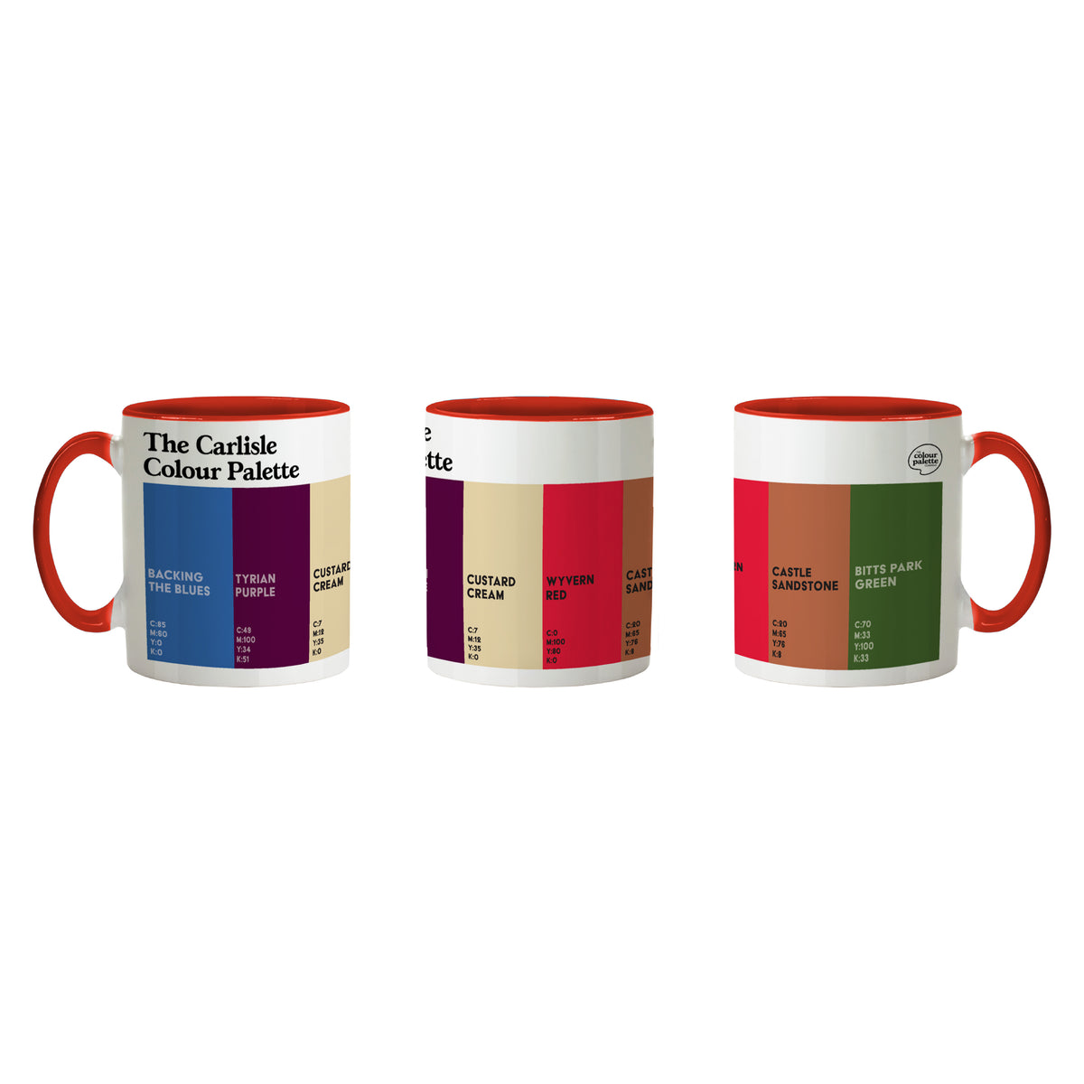 The Carlisle Colour Palette 11oz Ceramic Mug