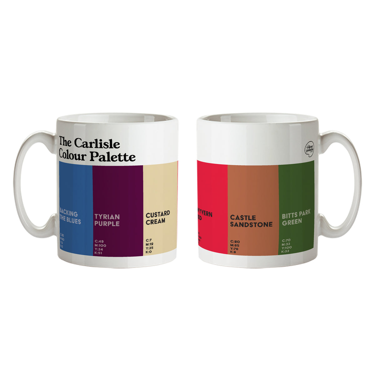 Colours of Carlisle mug