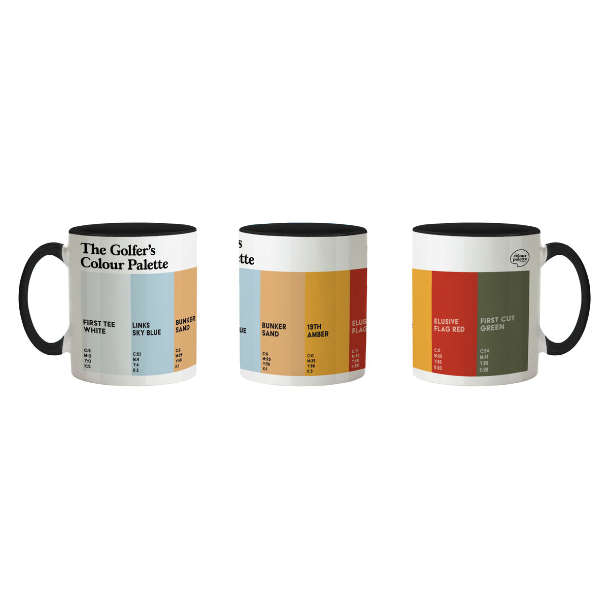 The Golfer’s Colour Palette 11oz Ceramic Mug