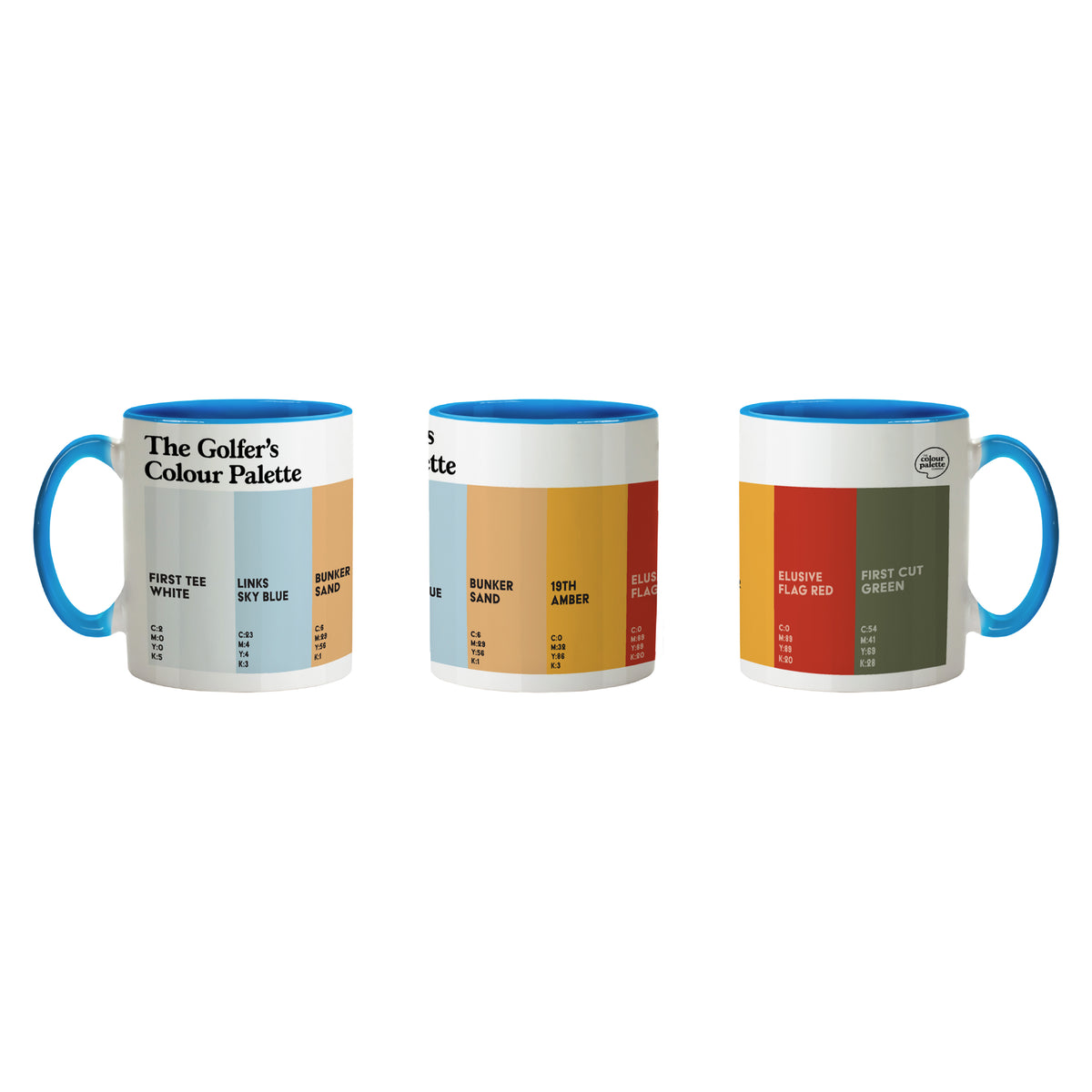 The Golfer’s Colour Palette 11oz Ceramic Mug