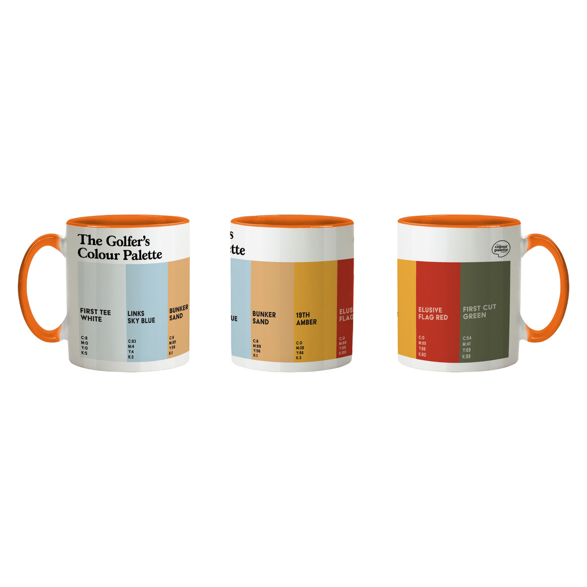 The Golfer’s Colour Palette 11oz Ceramic Mug