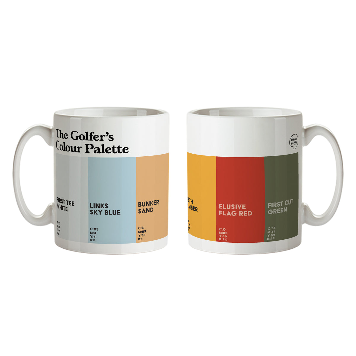 The Golfer’s Colour Palette 11oz Ceramic Mug
