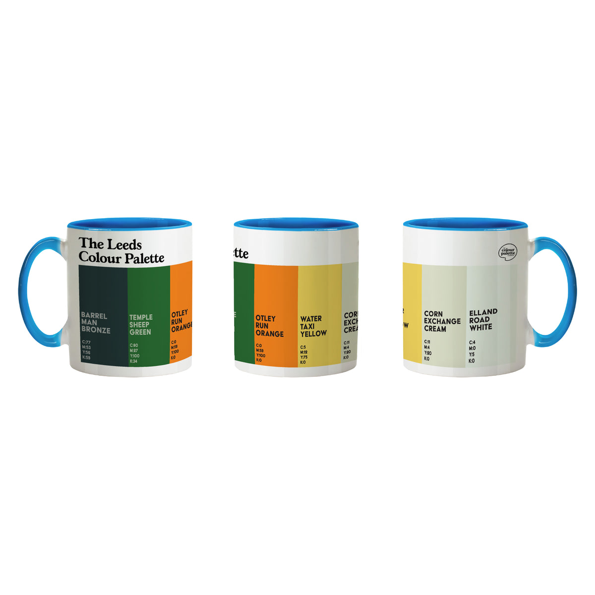 The Leeds Colour Palette 11oz Ceramic Mug