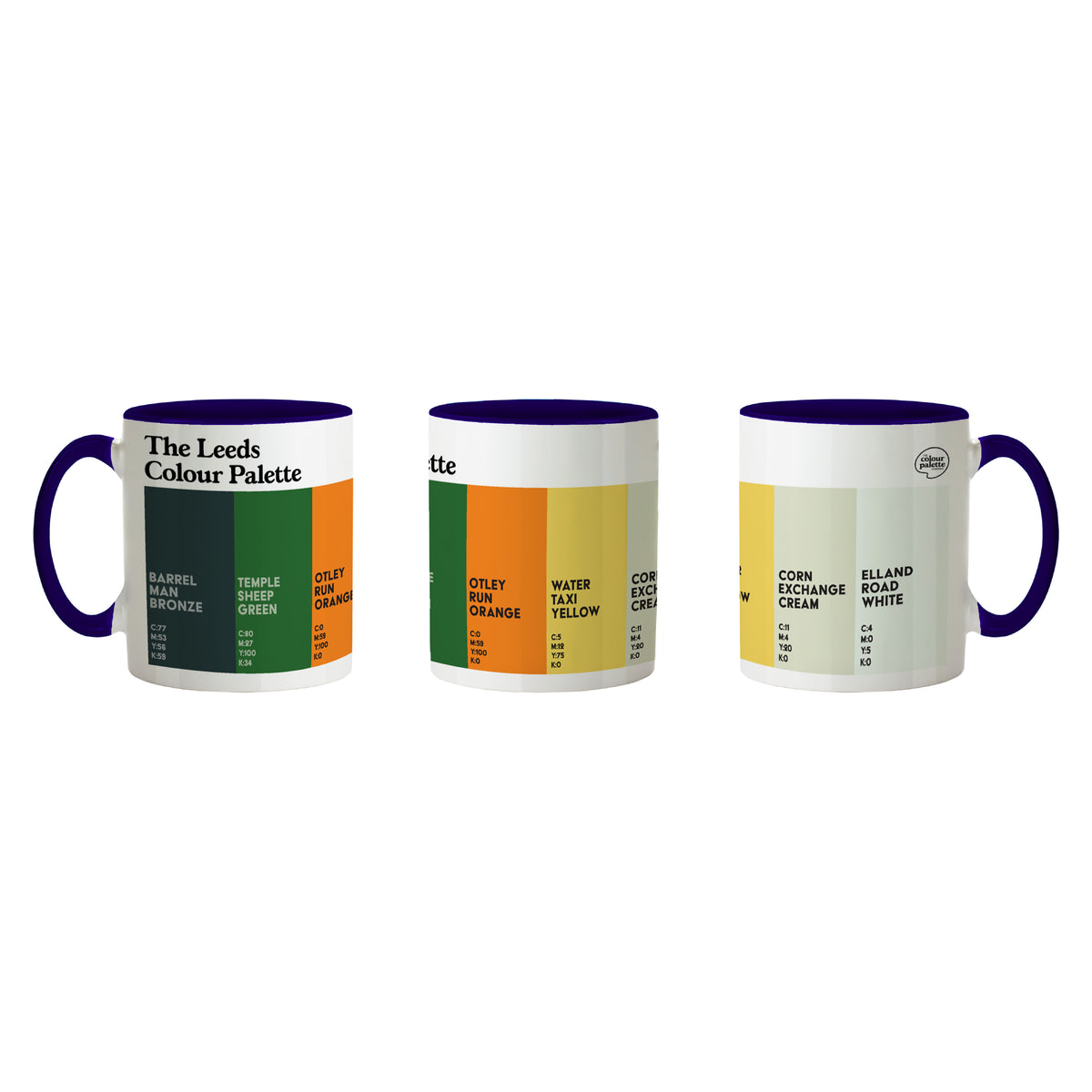 The Leeds Colour Palette 11oz Ceramic Mug