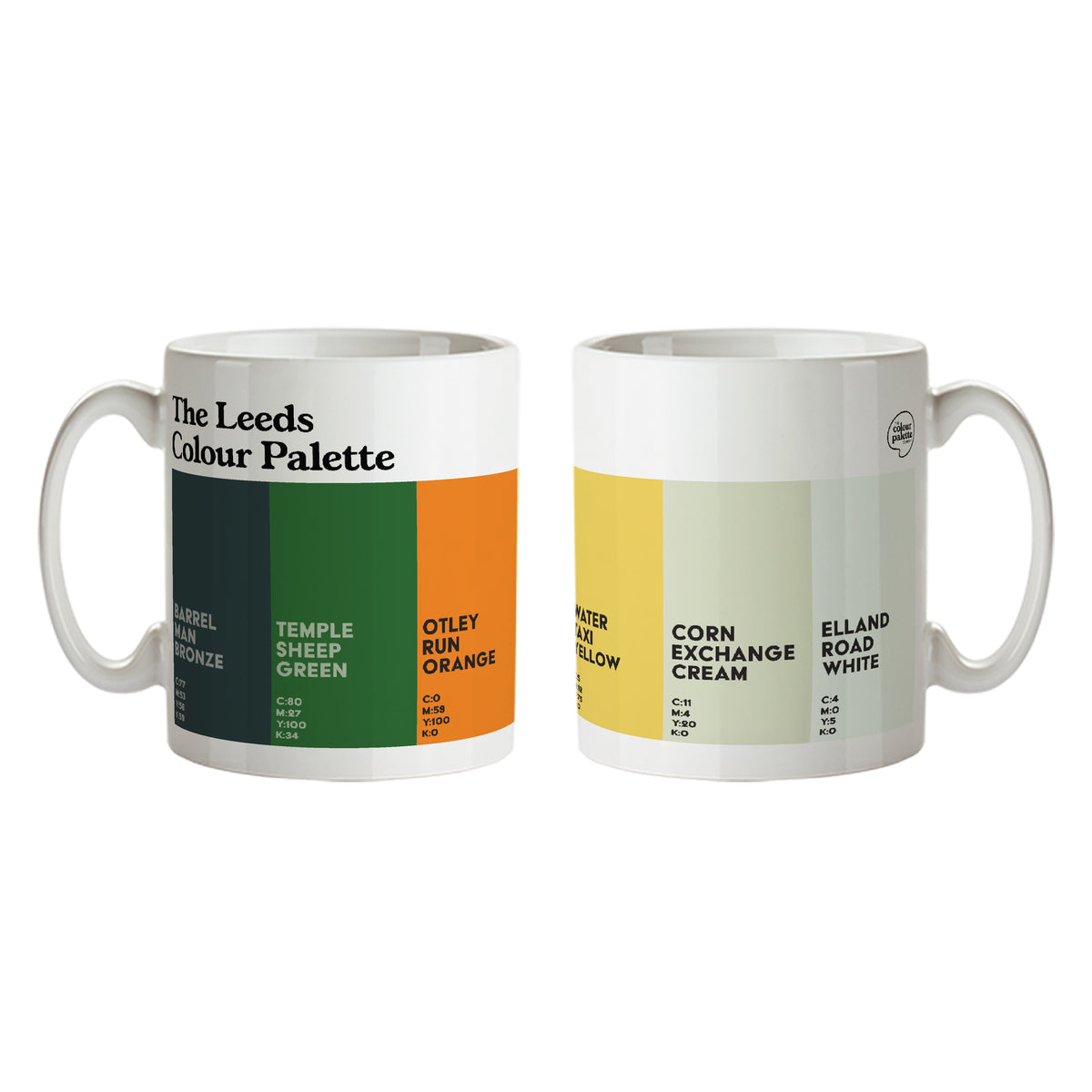 The Leeds Colour Palette 11oz Ceramic Mug