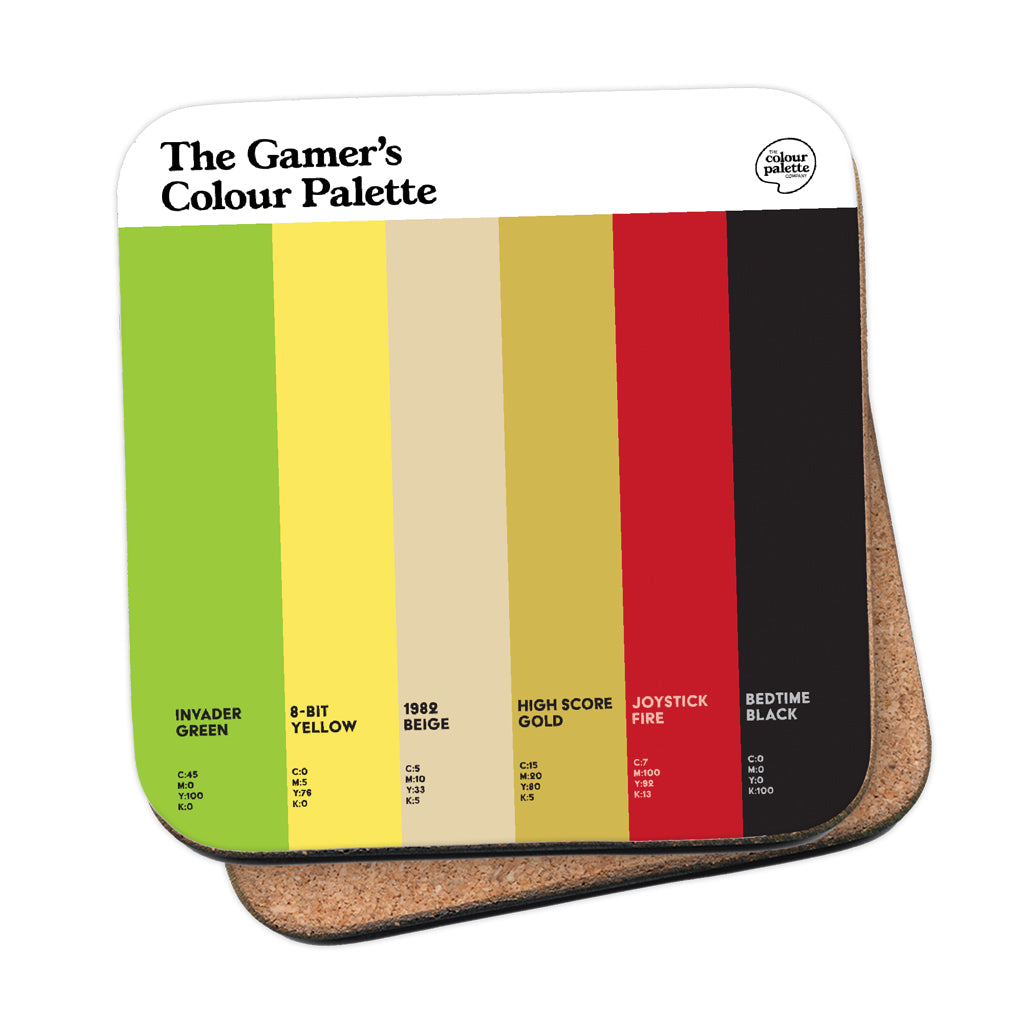 Gamer’s Colour Palette Coaster