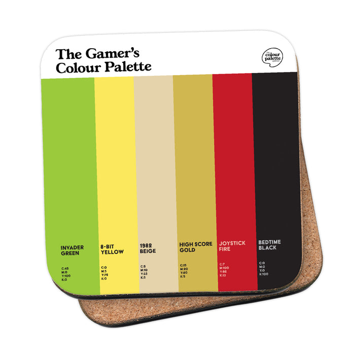 Gamer’s Colour Palette Coaster