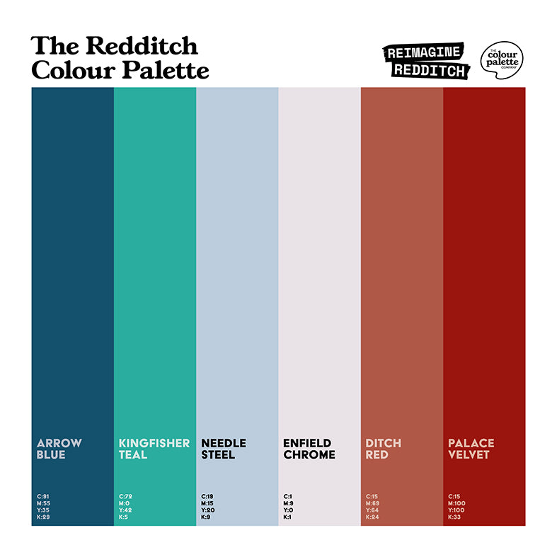 The Redditch Colour Palette