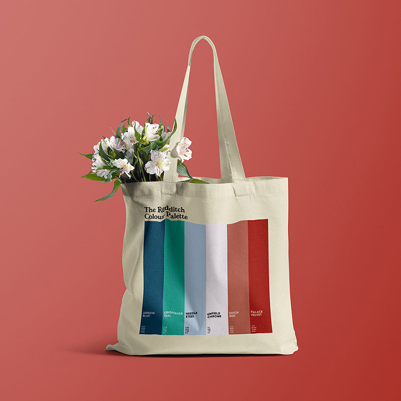 Redditch Colour Palette tote bag