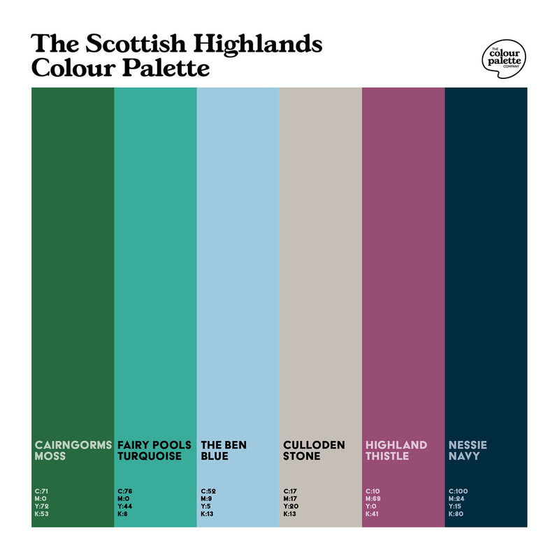 Scottish Highlands Colour Palette