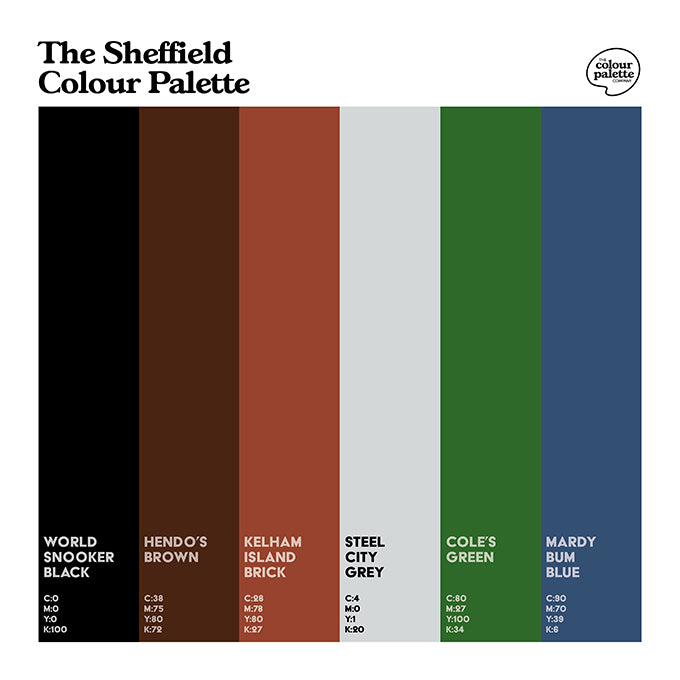 The Sheffield Colour Palette