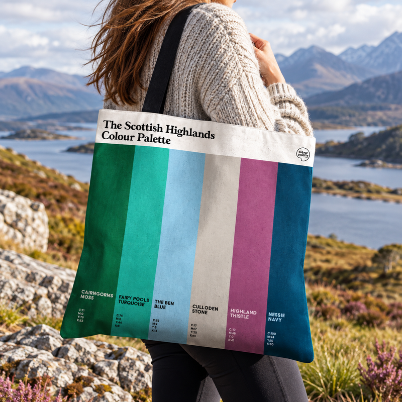 Scottish Highlands Tote Bag