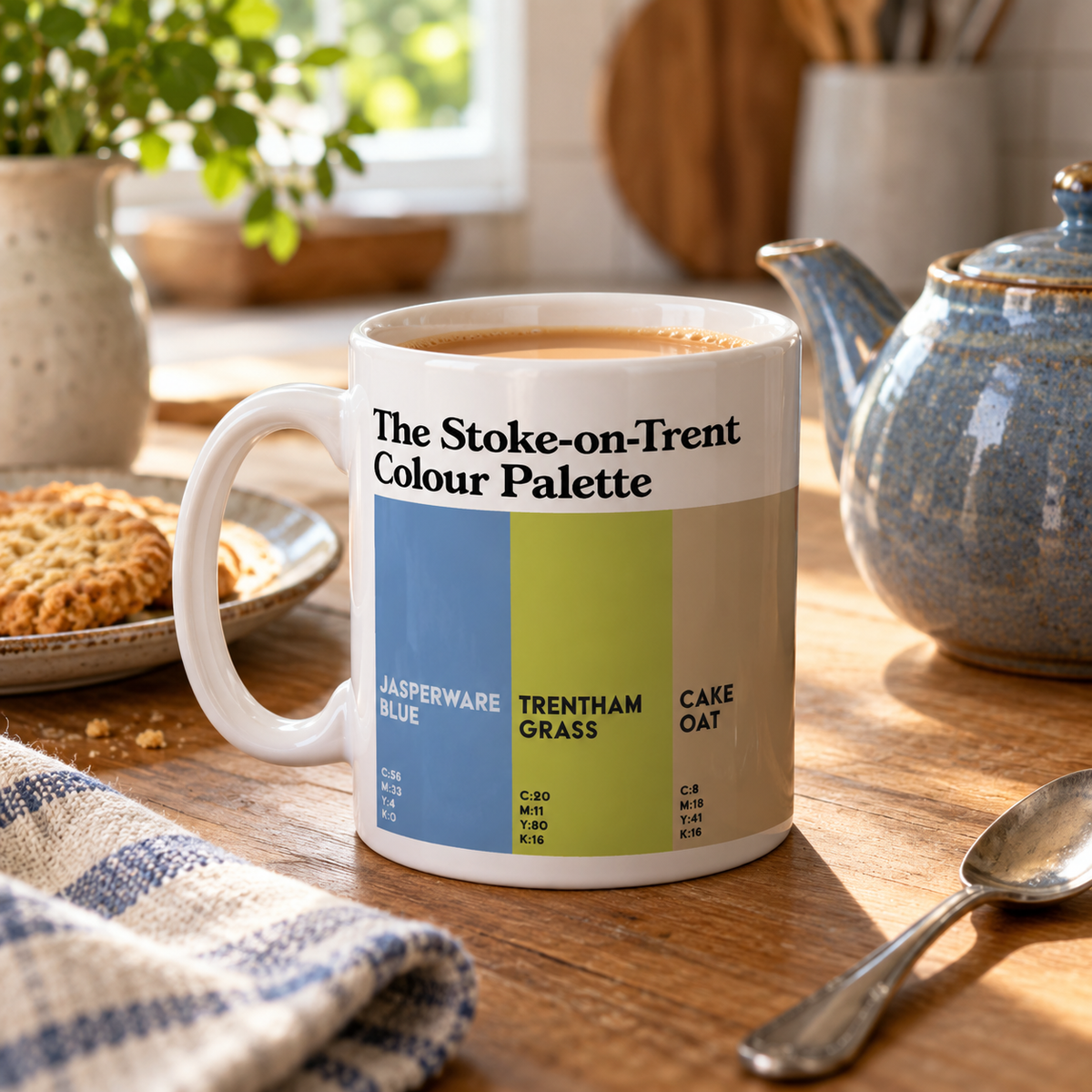 The Stoke on Trent Colour Palette Mug
