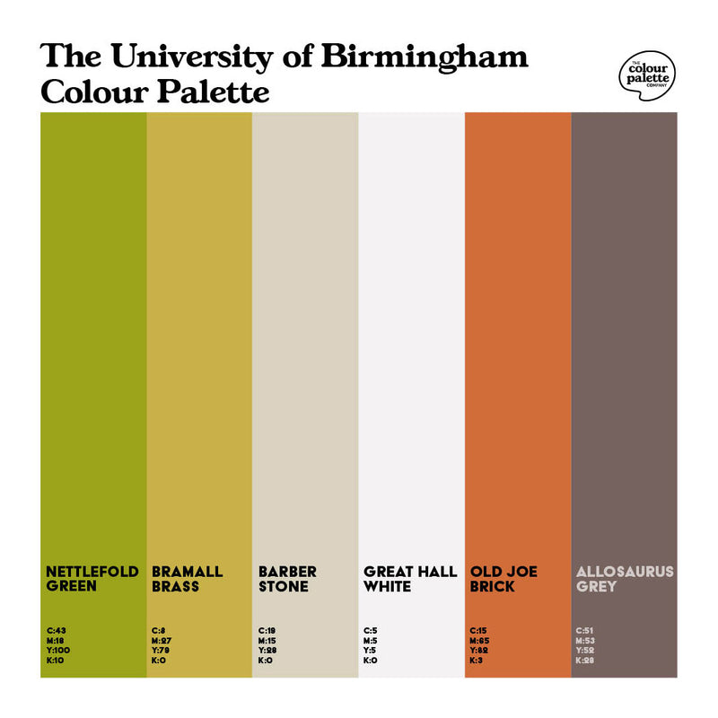The University of Birmingham campus tote bag – The Colour Palette Company