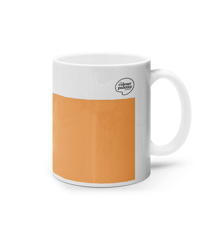 The Chippy Orange Black Country Mug