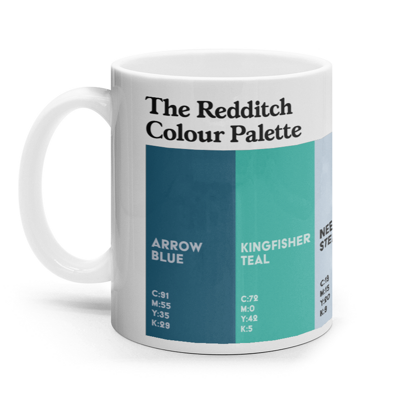 The Redditch Colour Palette Mug