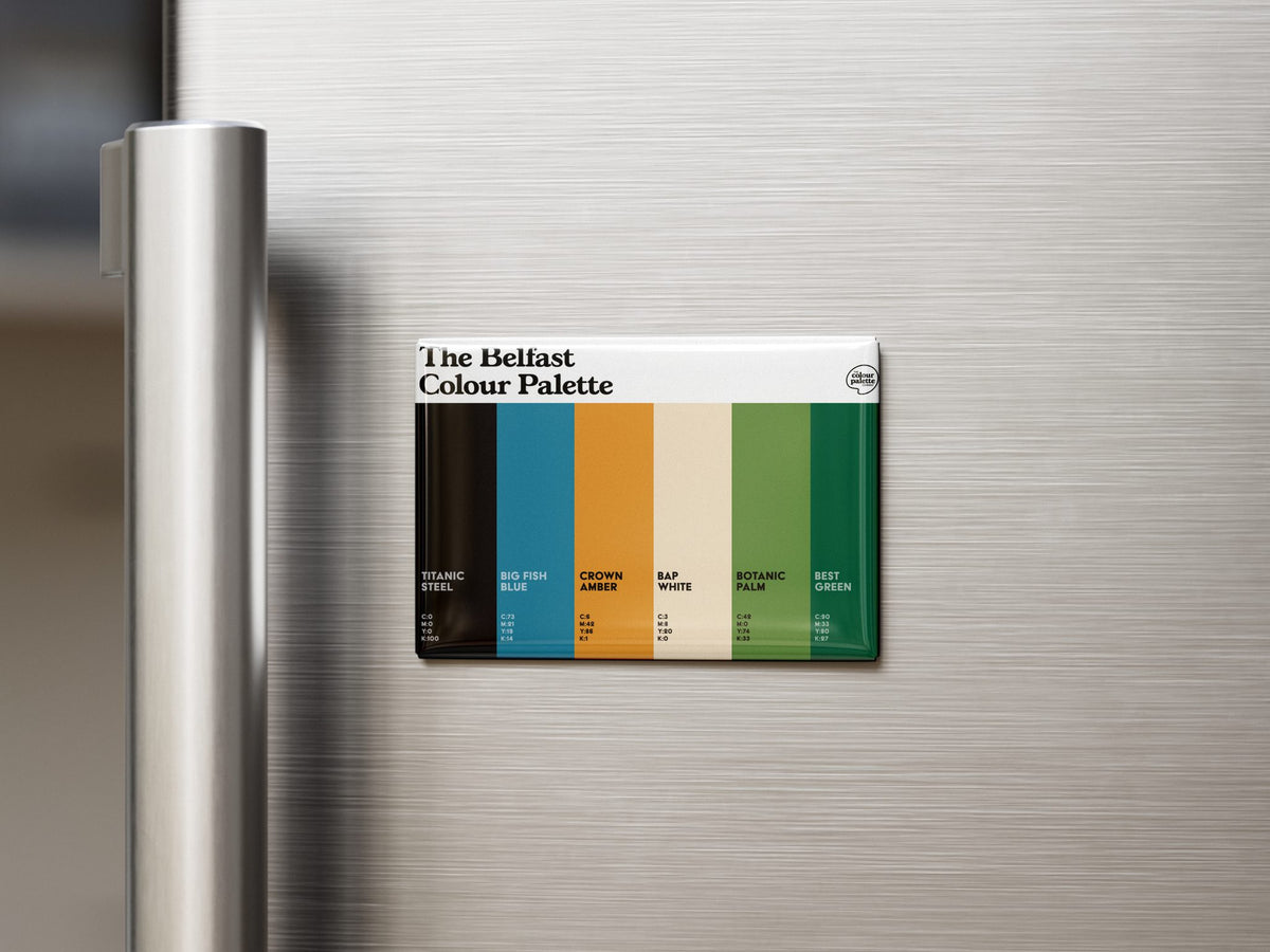 Belfast Fridge Magnet