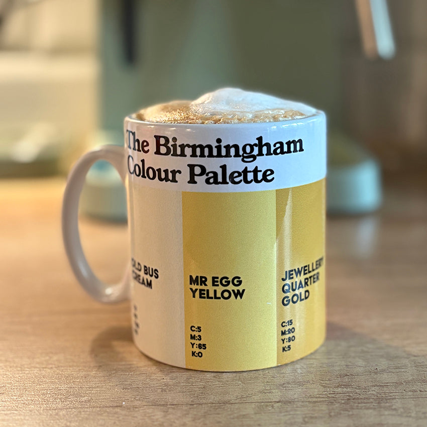 Birmingham Colour Palette Mug