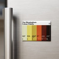 Birmingham Colour Palette Fridge Magnet