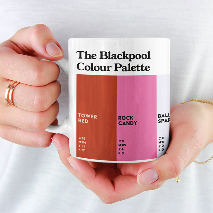 The Blackpool Colour Palette Mug