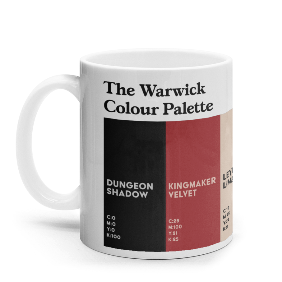 Warwick Colour Palette Mug