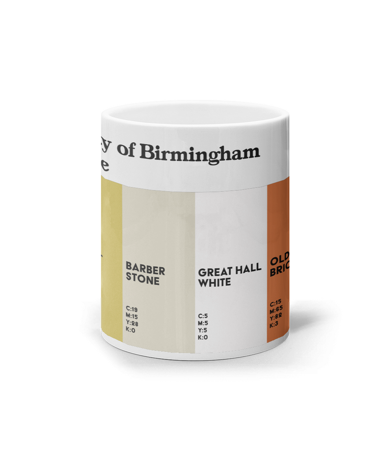 The University of Birmingham Colour Palette Mug