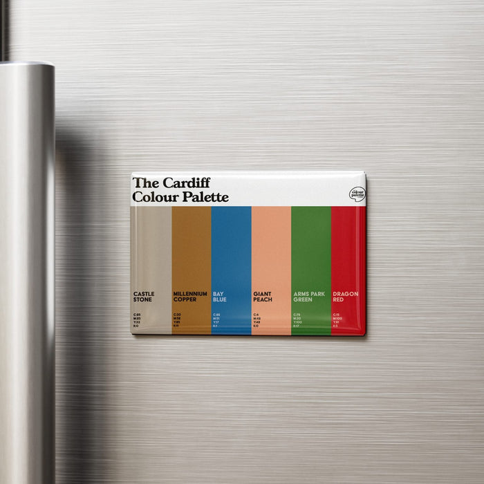 Cardiff Fridge Magnet