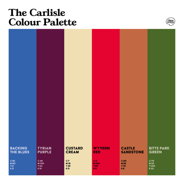 The Carlisle Colour Palette 11oz Ceramic Mug