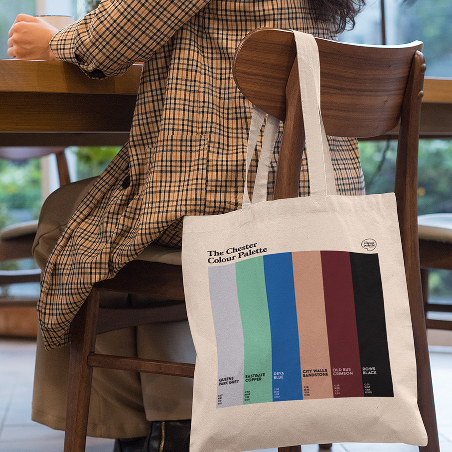 Colours of Chester tote bag