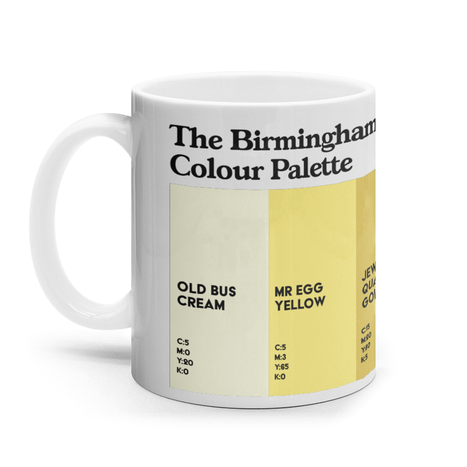 Birmingham Colour Palette Mug