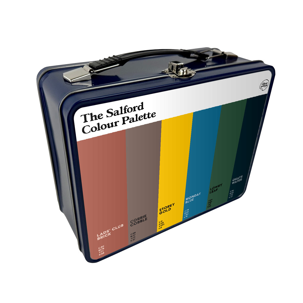 Salford metal retro lunchbox and storage box