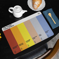 Norfolk placemat featuring the colours of Norfolk