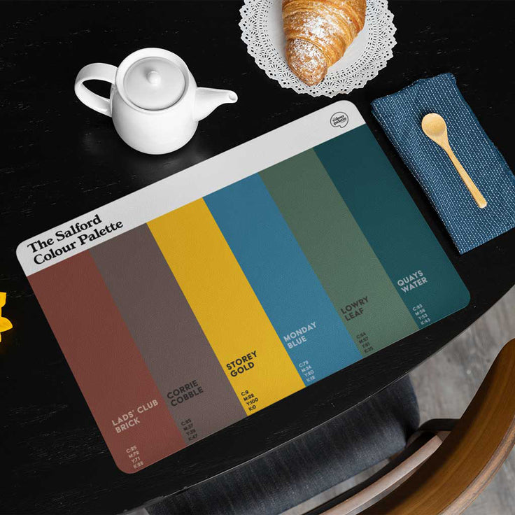 Salford Placemat for Salford Foodies and chefs