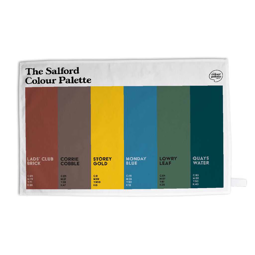 Salford Tea Towel featuring Coronation Street and more
