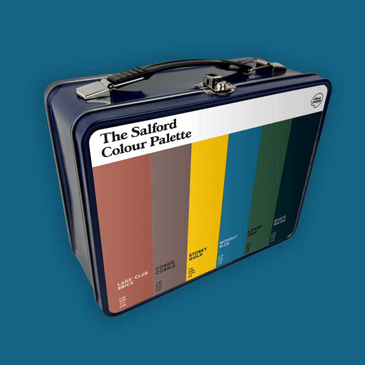 Salford metal retro lunchbox and storage box